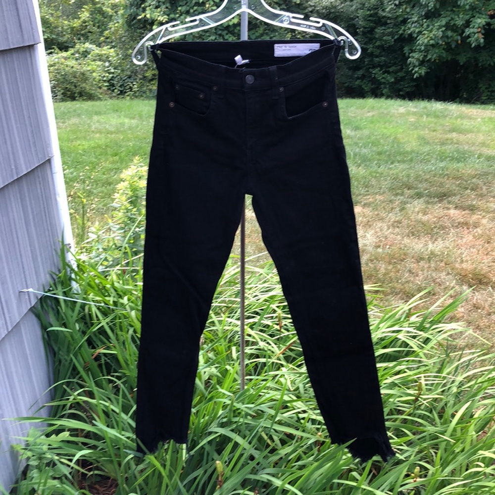 Rag & Bone Hugh rise ankle skinny jeans